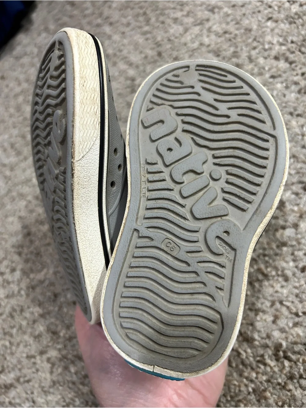 Native Miles Slip Ons Toddler Size 5